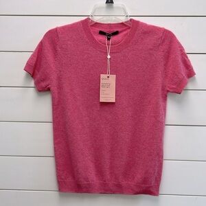 Quince small pink cashmere sweater